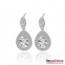 Korea Lady Water Drop Earrings Hot (CER0034-B)